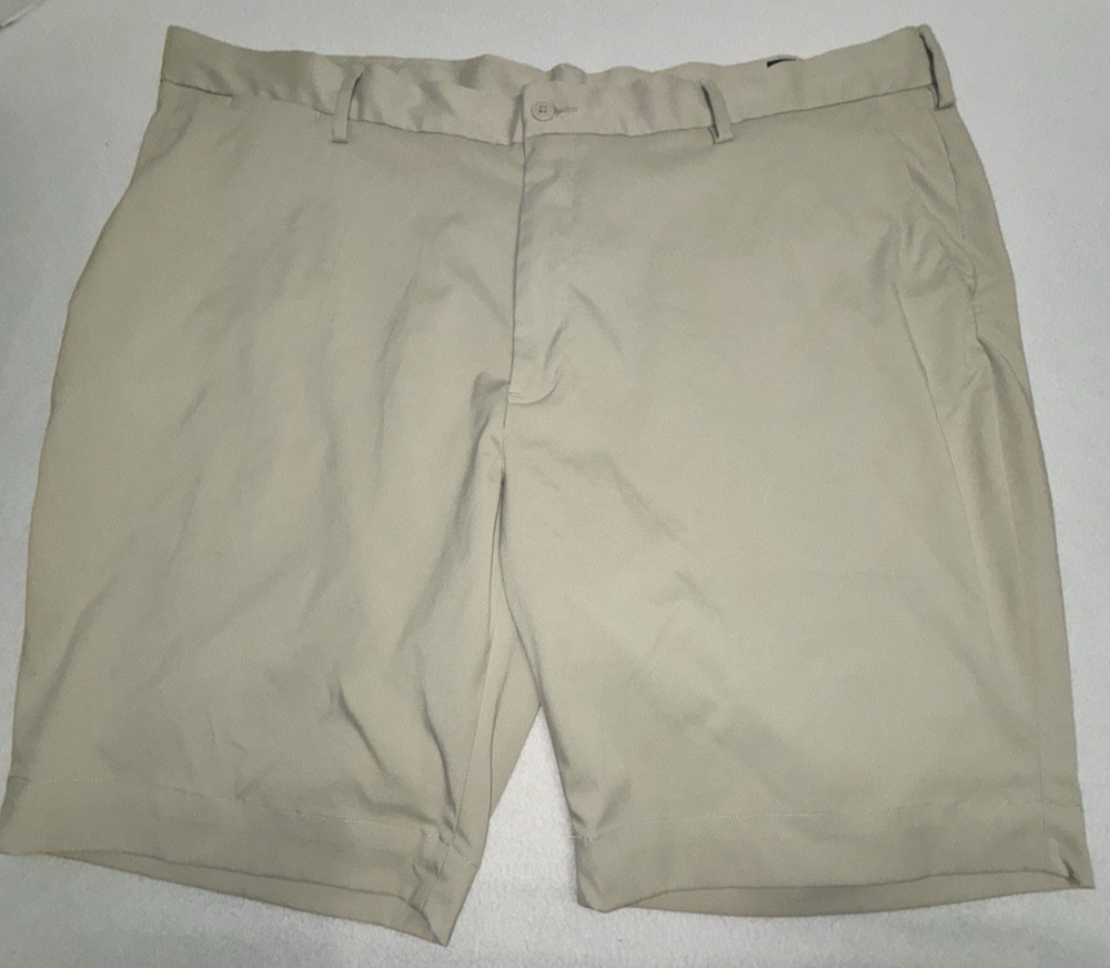 Polo Ralph Lauren Shorts Mens 42 Khaki Tan Performance Stretch Classic Fit Golf